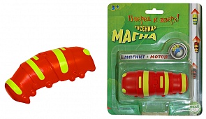 Гусеница Магна, магнитная, красная (Eclipse Toys, MM8930R)